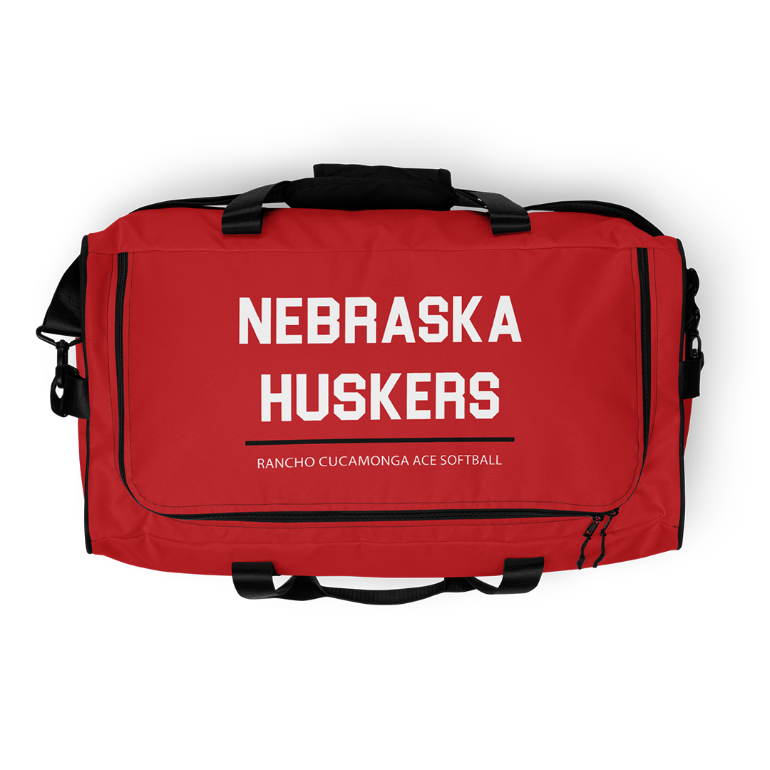 RCA Huskers Duffle Bag