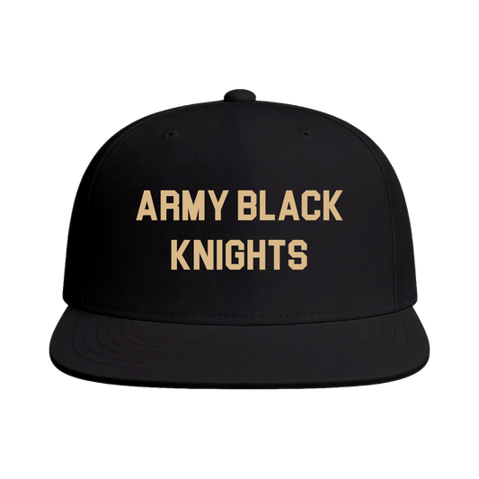 RCA Black Knights Snapback Hat